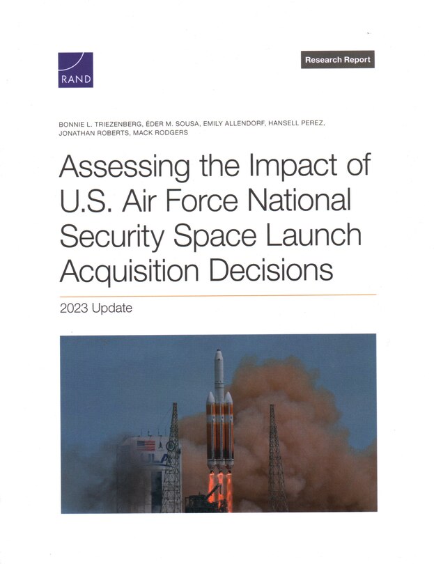Couverture_Assessing the Impact of U.S. Air Force National Security Space Launch Acquisition Decisions