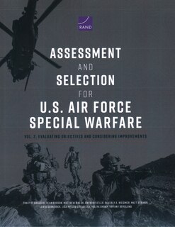 Front cover_Assessment and Selection for  U.S. Air Force Special Warfare