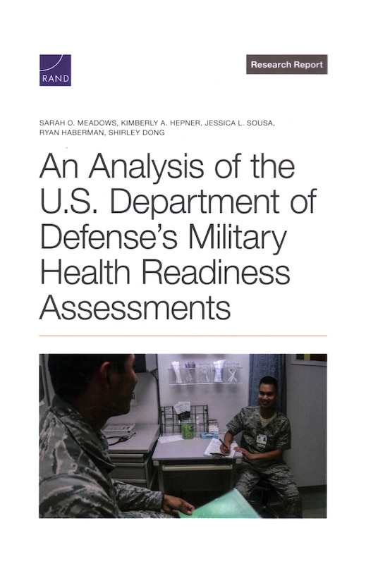 Front cover_An Analysis of the U.S. Department of Defense’s Military Health Readiness Assessments