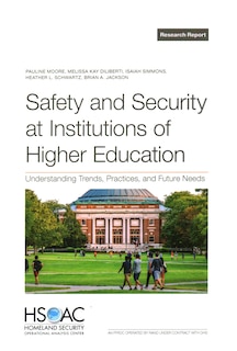 Front cover_Safety and Security at Institutions of Higher Education