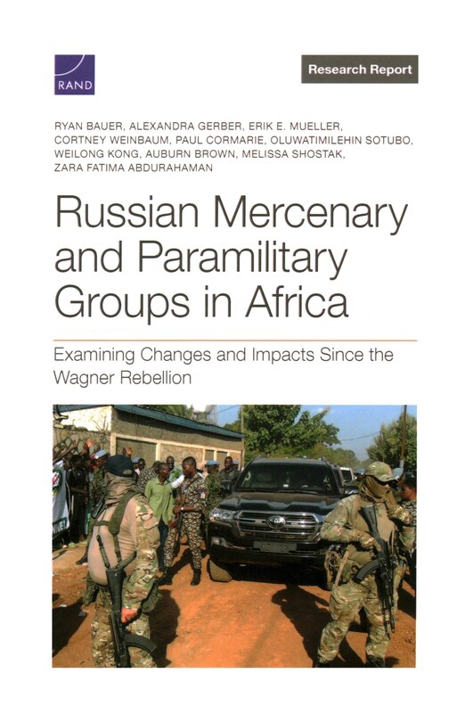 Couverture_Russian Mercenary and Paramilitary Groups in Africa