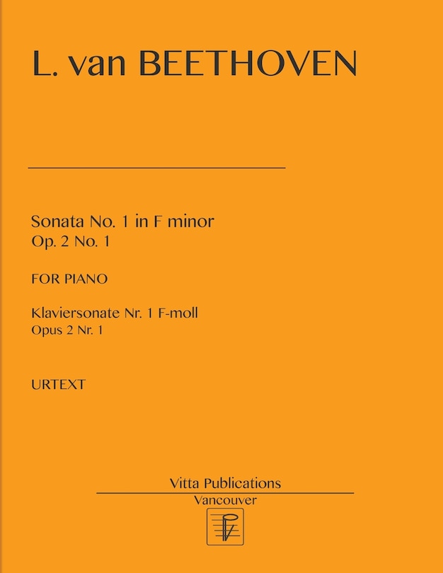 Front cover_Sonata No. 1 in F minor, op. 2 no. 1