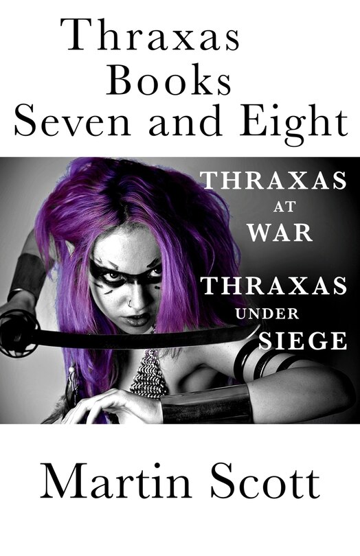Front cover_Thraxas Books Seven and Eight