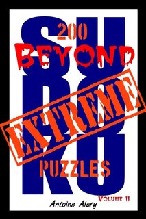 Couverture_Beyond Extreme Sudoku Volume II