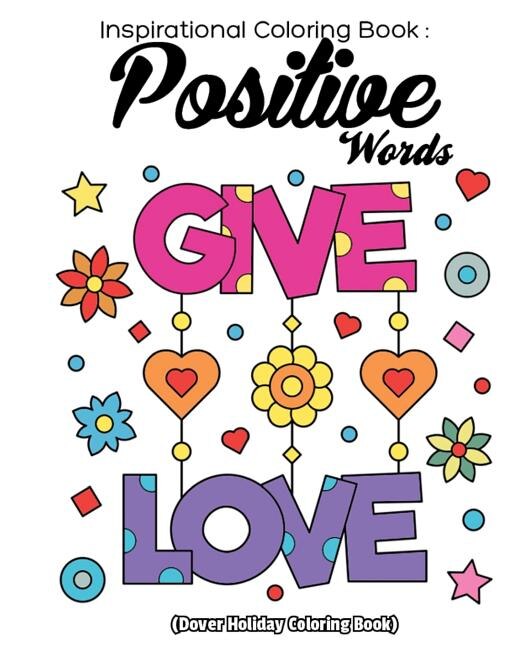 Couverture_Inspriational Coloring Book Positive Words