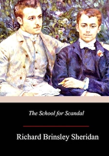Couverture_The School for Scandal