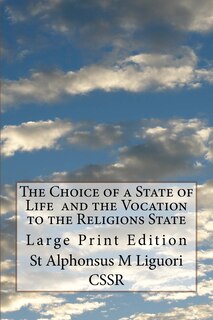Couverture_The Choice of a State of Life and the Vocation to the Religions State