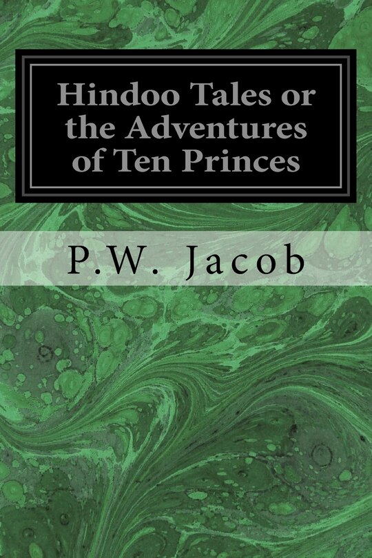 Couverture_Hindoo Tales or the Adventures of Ten Princes