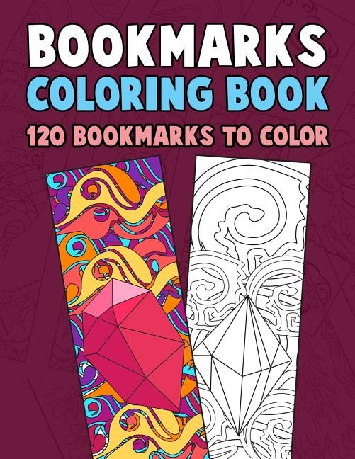 Front cover_Bookmarks Coloring Book