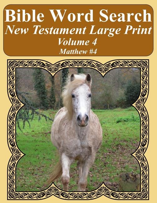 Front cover_Bible Word Search New Testament Large Print Volume 4