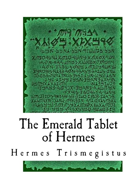 Front cover_The Emerald Tablet of Hermes