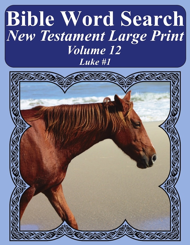 Front cover_Bible Word Search New Testament Large Print Volume 12