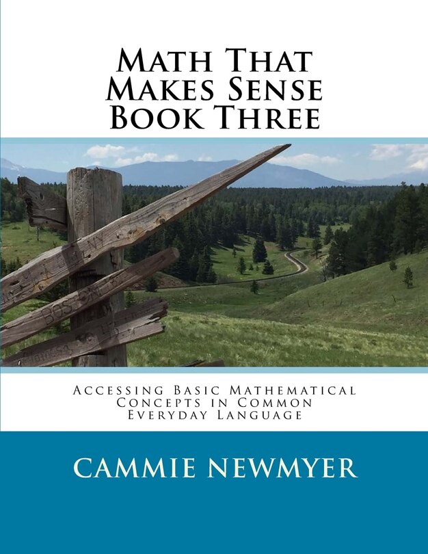 Front cover_Math That Makes Sense Book Three