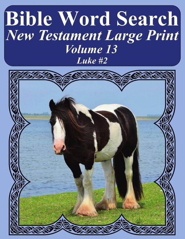 Front cover_Bible Word Search New Testament Large Print Volume 13