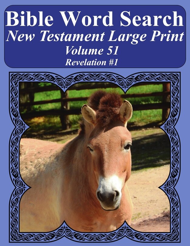 Front cover_Bible Word Search New Testament Large Print Volume 51