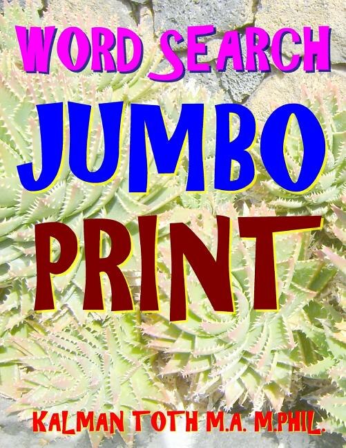 Couverture_Word Search Jumbo Print