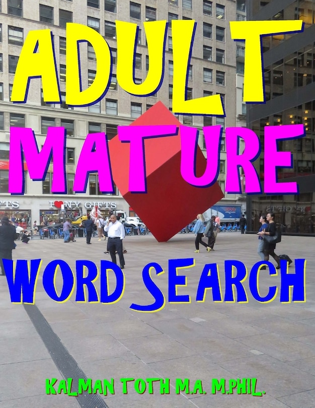 Front cover_Adult Mature Word Search