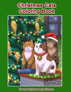 Couverture_Christmas Cats Coloring Book