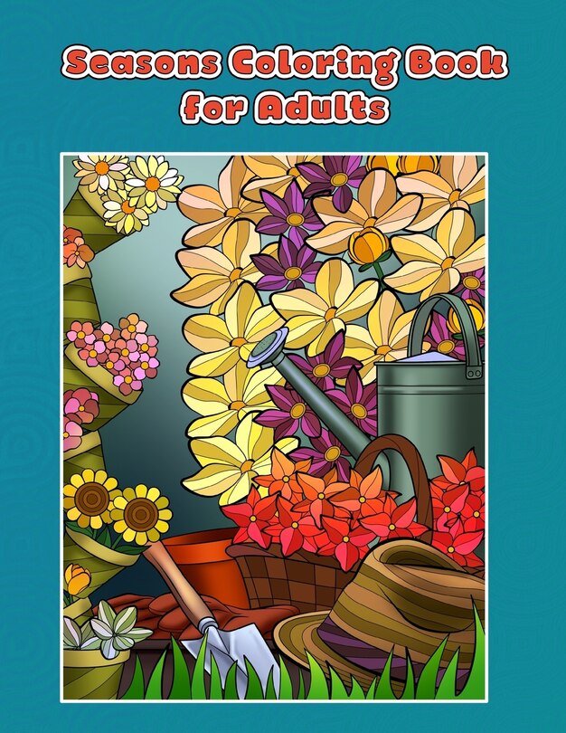 Couverture_Seasons Coloring Book for Adults