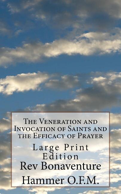 Couverture_The Veneration and Invocation of Saints and the Efficacy of Prayer