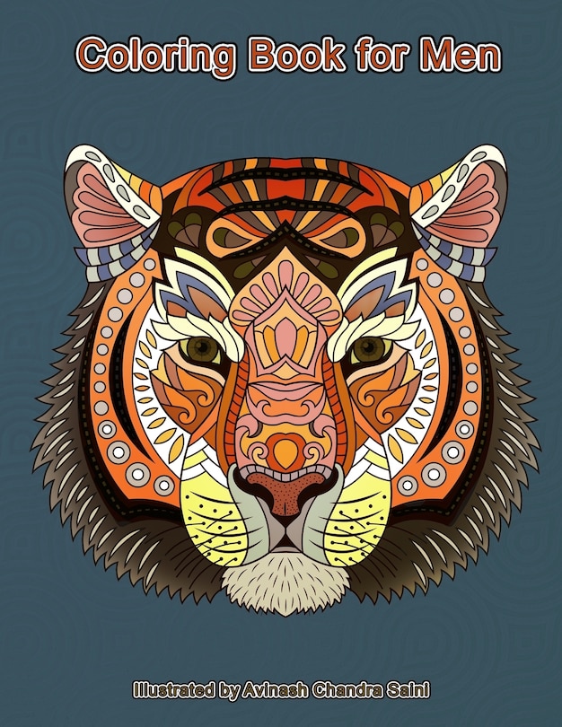 Couverture_Coloring Book For Men