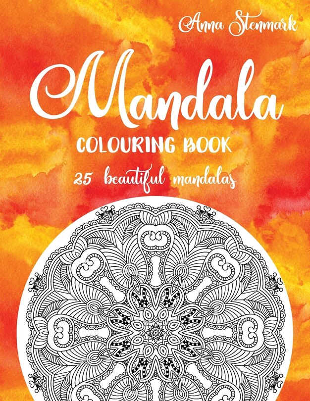 Couverture_Mandala Colouring Book - 25 Beautiful Mandalas