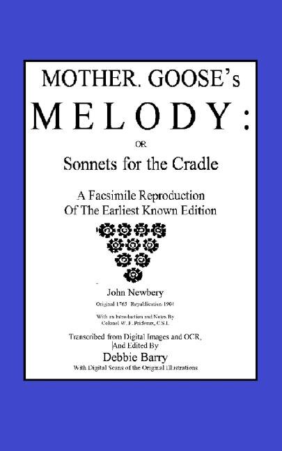 Couverture_Mother Goose's Melody Or Sonnets For The Cradle