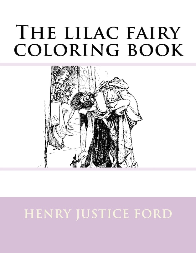 Front cover_The lilac fairy coloring book