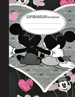 Composition Notebook, 8.5 x 11, 110 pages: Lovely Mickey: (School Notebooks)
