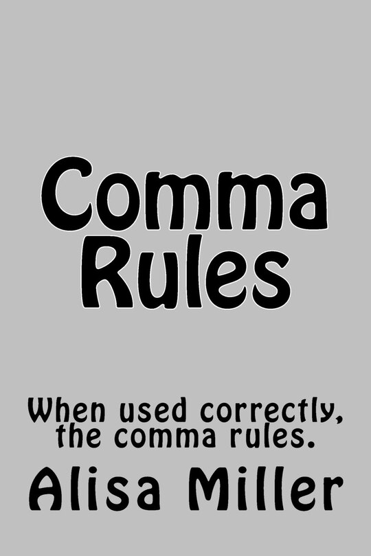 Couverture_Comma Rules