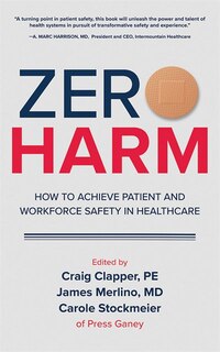 Zero Harm: How To Achieve Patient And Workforce Safety In Healthcare
