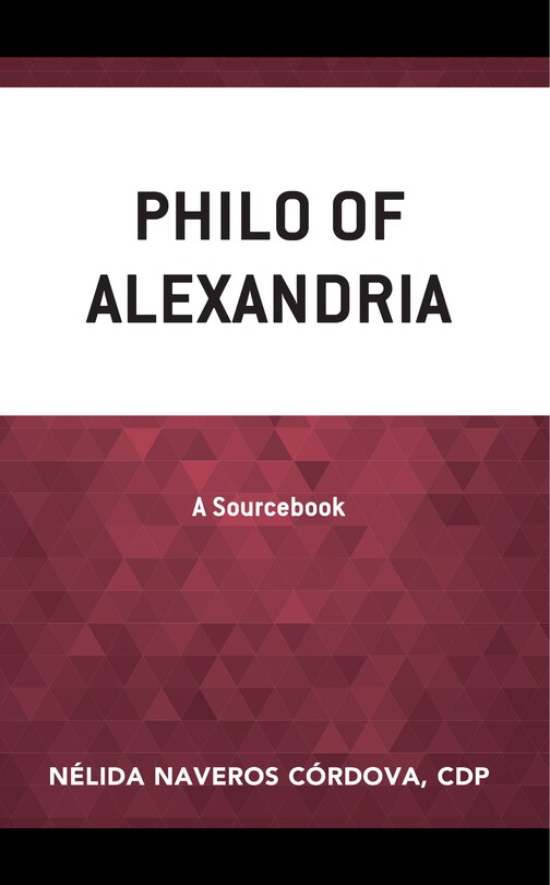 Front cover_Philo of Alexandria