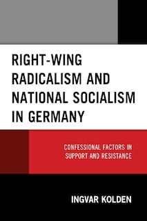 Couverture_Right-wing Radicalism And National Socialism In Germany