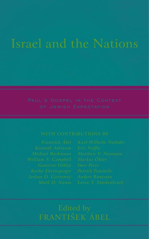 Front cover_Israel And The Nations