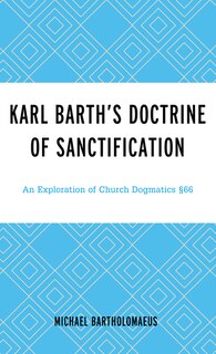 Couverture_Karl Barth's Doctrine of Sanctification