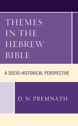 Couverture_Themes In The Hebrew Bible