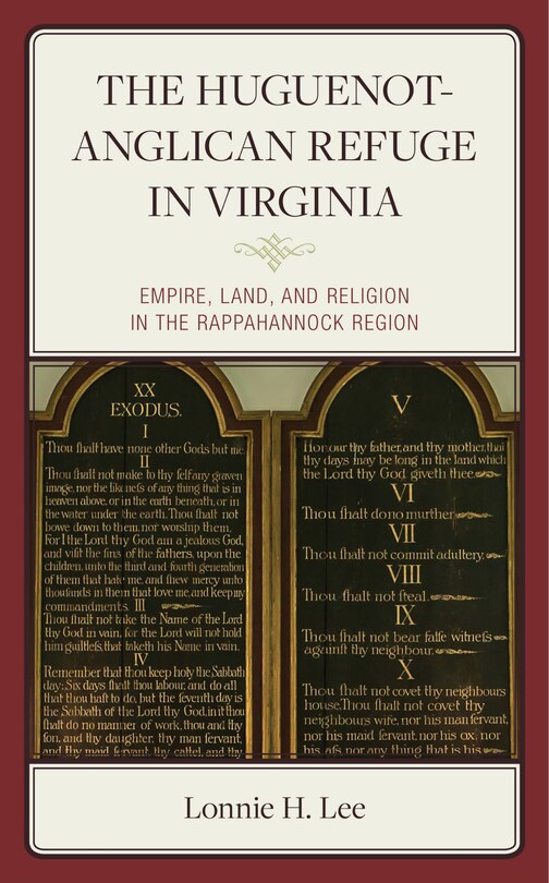 Couverture_The Huguenot-Anglican Refuge in Virginia