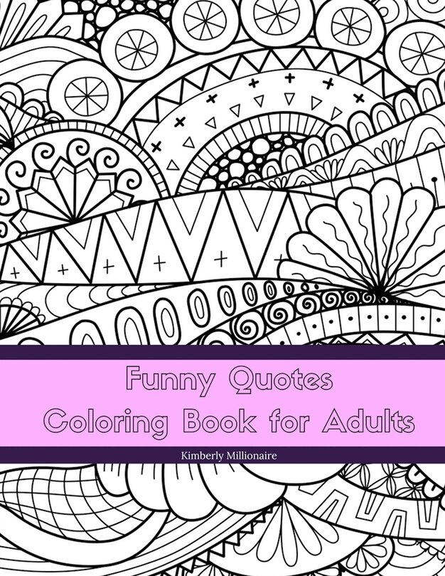 Couverture_Funny Quotes Coloring Book for Adults