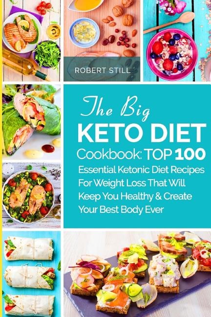 Front cover_The Big Keto Diet Cookbook