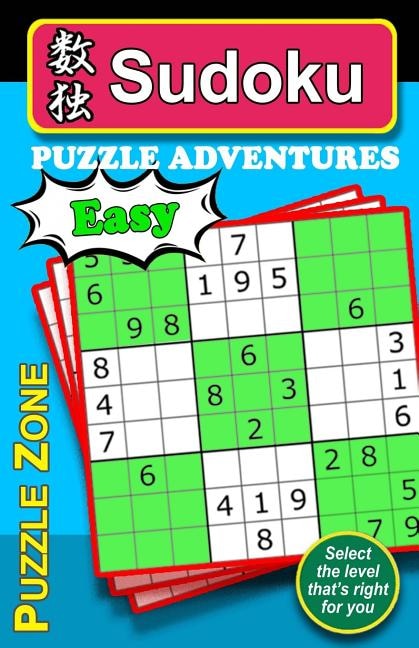 Couverture_Sudoku Puzzles Adventure - Easy