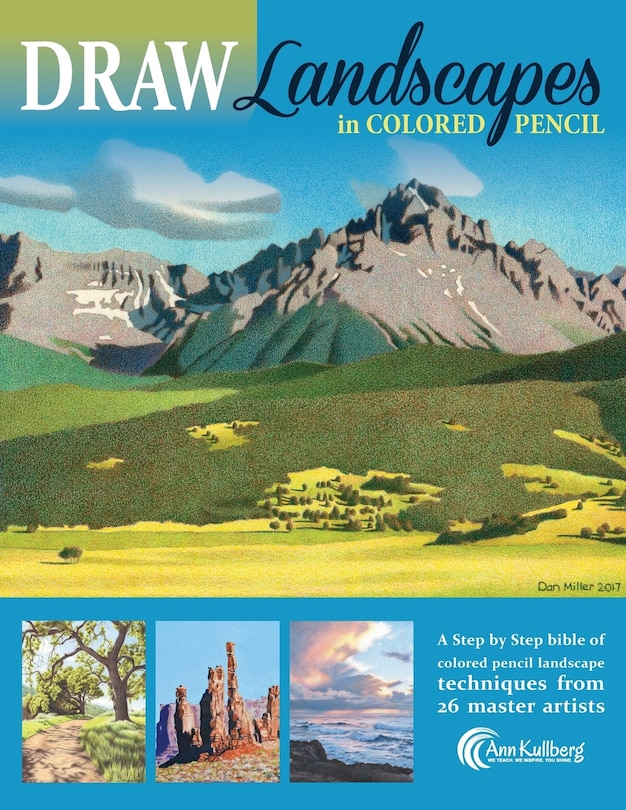 Front cover_DRAW Landscapes in Colored Pencil