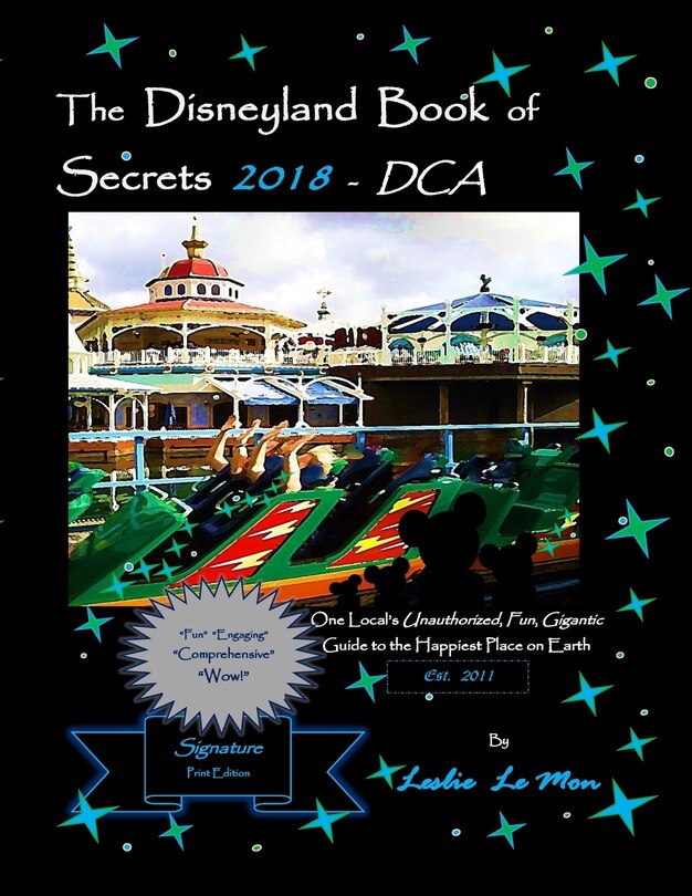 Couverture_The Disneyland Book of Secrets 2018 - DCA