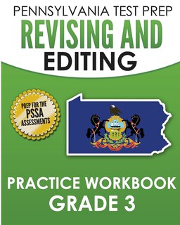 Front cover_PENNSYLVANIA TEST PREP Revising and Editing Practice Workbook Grade 3