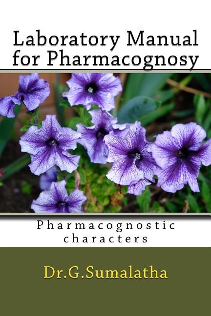 Couverture_Laboratory Manual for Pharmacognosy