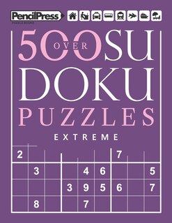 Front cover_Over 500 Sudoku Puzzles Extreme