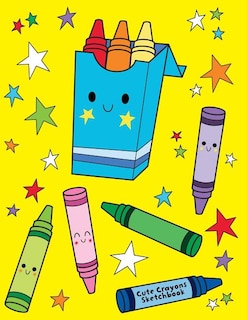 Front cover_Cute Crayons Sketchbook