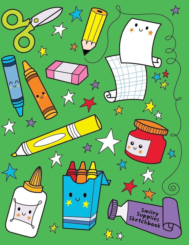 Front cover_Smiley Supplies Sketchbook