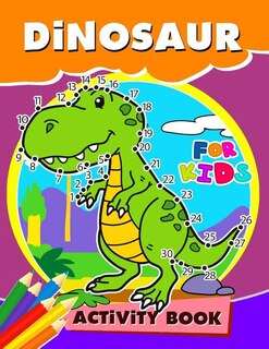 Front cover_Dinosaur Activity Book for Kids