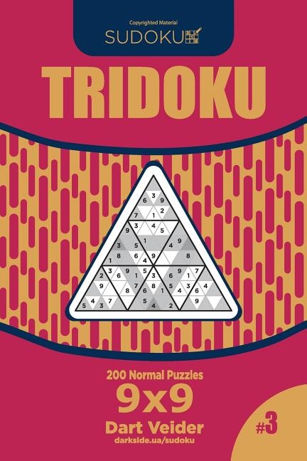 Front cover_Sudoku Tridoku - 200 Normal Puzzles 9x9 (Volume 3)