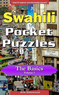 Front cover_Swahili Pocket Puzzles - The Basics - Volume 1